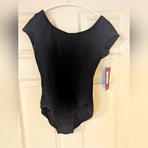 Mirella Leotard. Black. Size Large. NWT